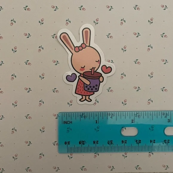 Bunny Rabbit Sticker - Picture 2 of 2